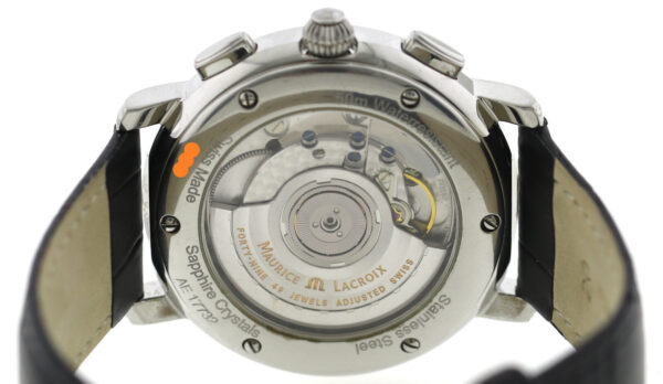 Maurice Lacroix Masterpiece Flyback Chronograph Stahl Automatik Ref. MP6098 – Bild 11