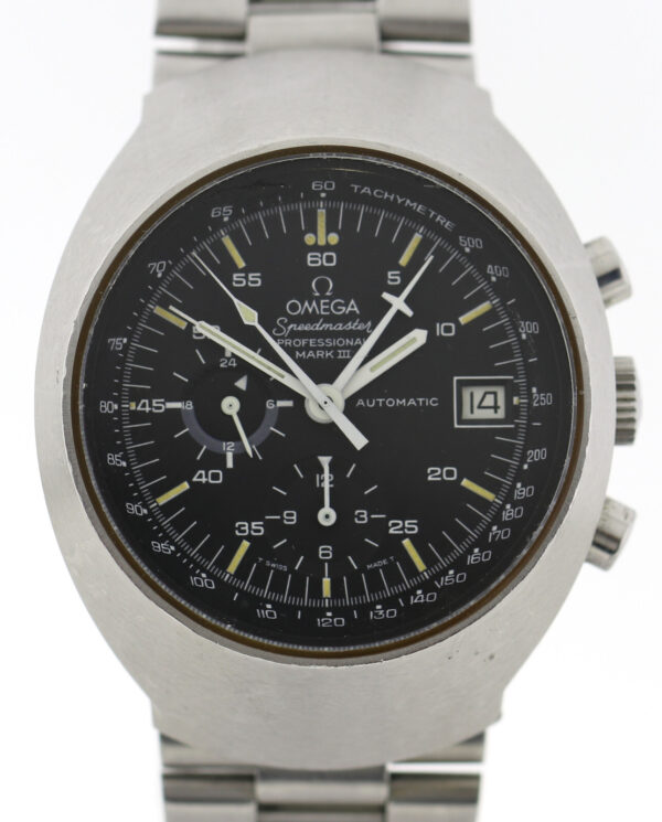 Omega Speemaster Mark III Vintage Chronograph Stahl Ref. 176.002 Kal. 1040~1979 – Bild 2