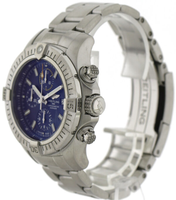 Breitling Avenger Chronograph 45 Edelstahl Automatik Ref.A13317 Fullset aus 2021 – Bild 6