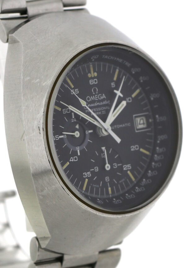Omega Speemaster Mark III Vintage Chronograph Stahl Ref. 176.002 Kal. 1040~1979 – Bild 3