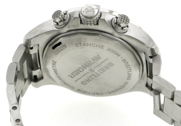 Breitling Avenger Chronograph 45 Edelstahl Automatik Ref.A13317 Fullset aus 2021 – Bild 9