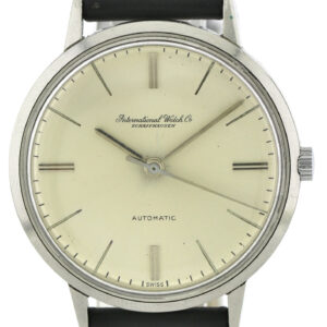 IWC Schaffhausen Vintage Automatik Herrenuhr Cal. 853 aus 1959 in Edelstahl