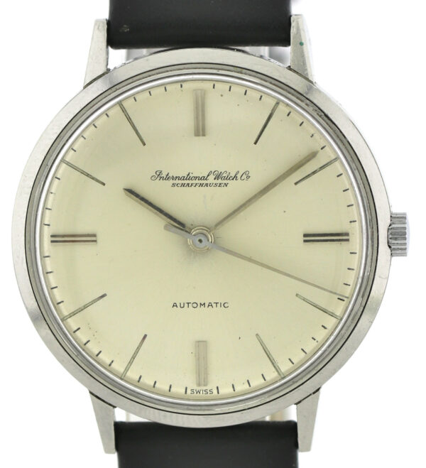 IWC Schaffhausen Vintage Automatik Herrenuhr Cal. 853 aus 1959 in Edelstahl