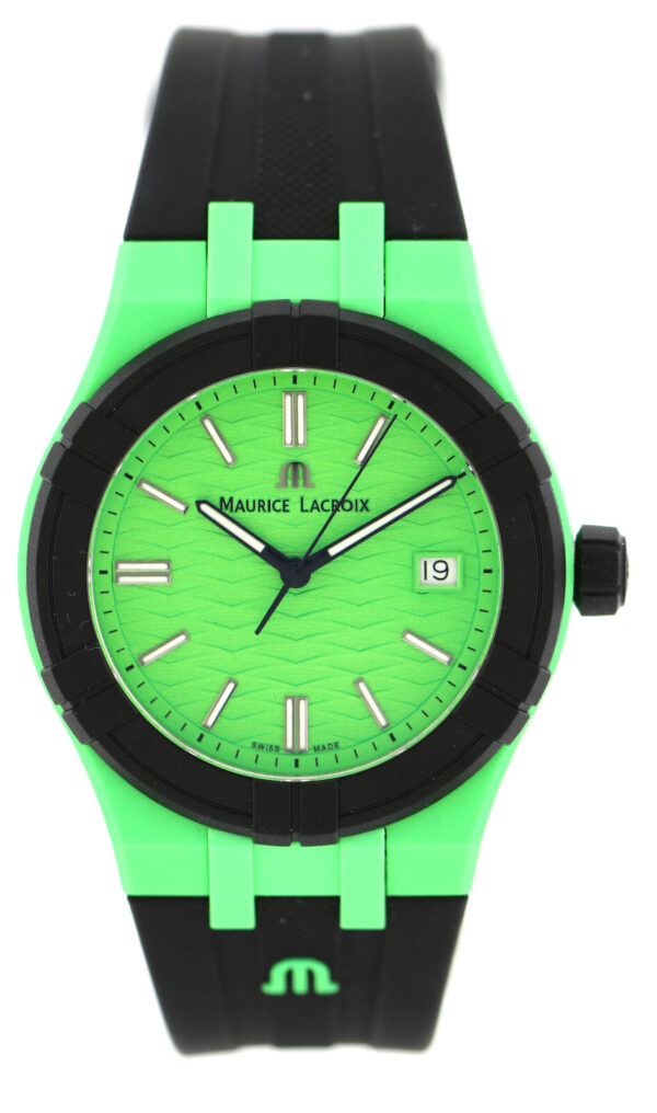 ungetragene Maurice Lacroix  Unisex Uhr Aikon # tide AI2008-70070-300-0  FULLSET – Bild 2