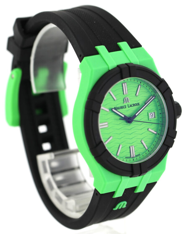 ungetragene Maurice Lacroix  Unisex Uhr Aikon # tide AI2008-70070-300-0  FULLSET – Bild 3