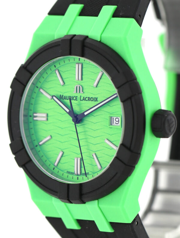 ungetragene Maurice Lacroix  Unisex Uhr Aikon # tide AI2008-70070-300-0  FULLSET – Bild 6