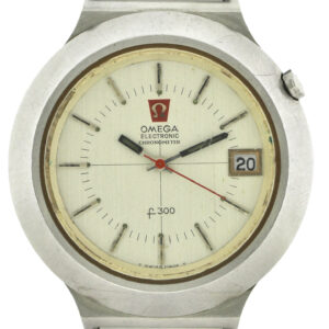 Omega Seamaster Electronic F 300 Chronometer Stimmgabeluhr Herren Armbanduhr