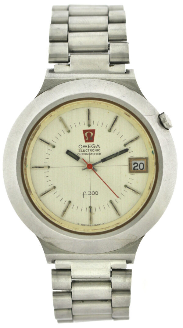 Omega Seamaster Electronic F 300 Chronometer Stimmgabeluhr Herren Armbanduhr – Bild 2