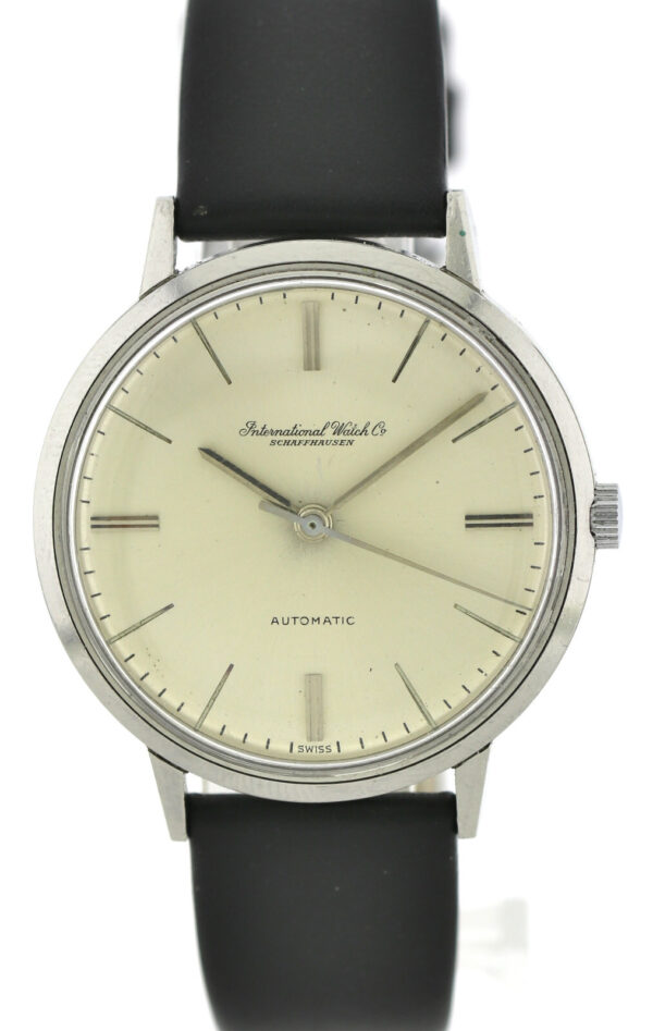 IWC Schaffhausen Vintage Automatik Herrenuhr Cal. 853 aus 1959 in Edelstahl – Bild 2