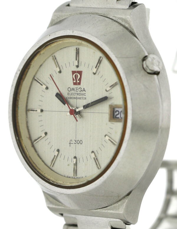 Omega Seamaster Electronic F 300 Chronometer Stimmgabeluhr Herren Armbanduhr – Bild 6