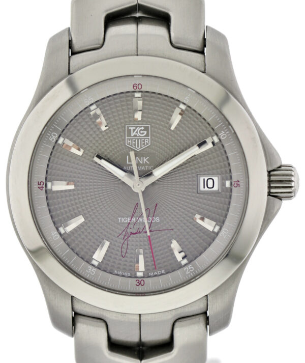 ltd. Ed. Tag Heuer Link Tiger Woods Herren Automatik Uhr , Ref. WJF2113, Fullset