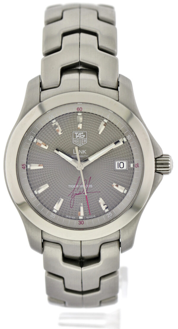 ltd. Ed. Tag Heuer Link Tiger Woods Herren Automatik Uhr , Ref. WJF2113, Fullset – Bild 2
