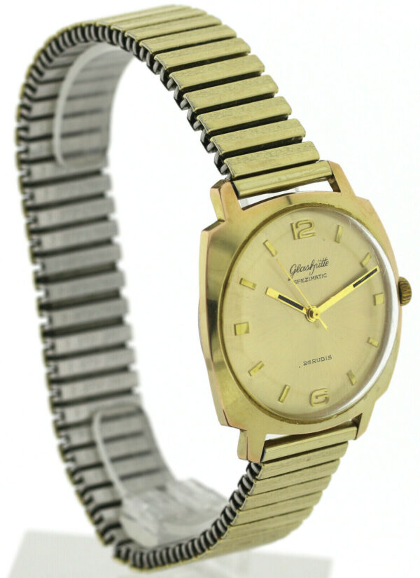 GUB Glashütte Spezimatic Automatic Kal. 74 Ø 35,5mm DDR Ostalgie Vintageuhr – Bild 4