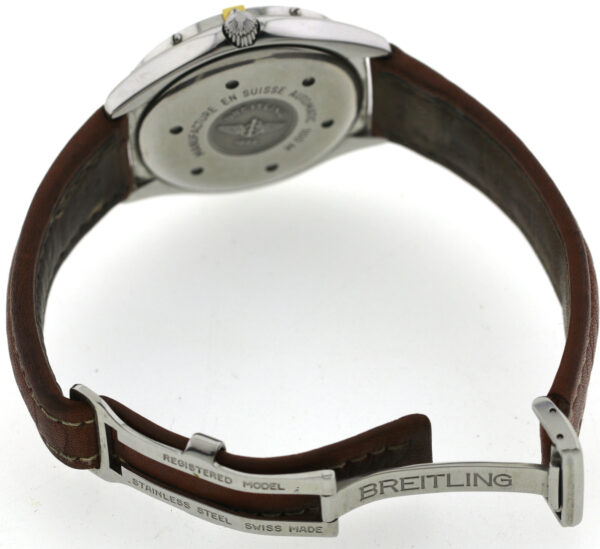 Breitling Antares World GMT Automatik Edelstahl Ref. B32047 Ø39mm ca. 1990-2000 – Bild 8