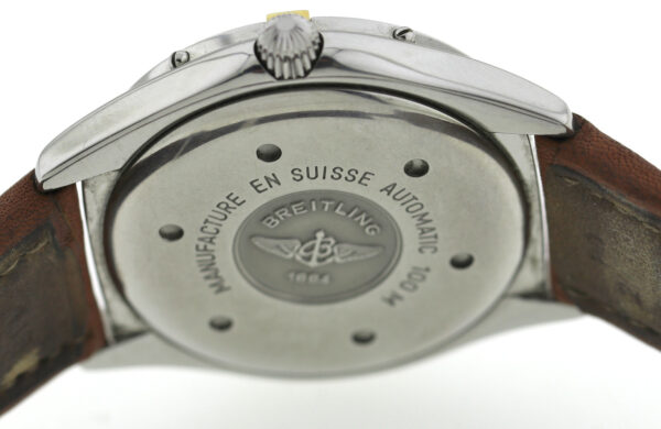 Breitling Antares World GMT Automatik Edelstahl Ref. B32047 Ø39mm ca. 1990-2000 – Bild 9