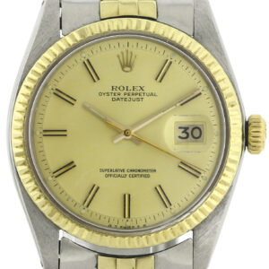 Rolex Datejust Automatic Vintage Herrenuhr Ref. 1601 Stahl- Gold Ø 36mm ca. 1972