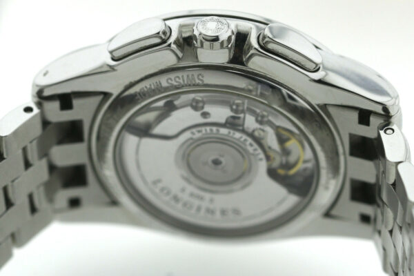 Longines Flagship Automatik Chronograph Edelstahl Herrenuhr Ref. L4.718.4 Ø39mm – Bild 9