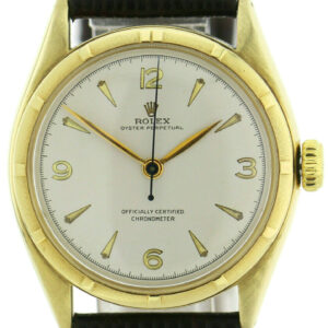Rolex Oyster Perpetual Ref. 6085 Automatic Herrenuhr 750/18k Gold Ø 34mm ~1952