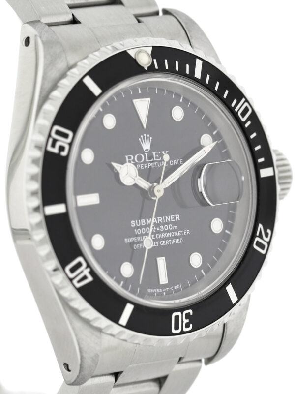Rolex Submariner Date Automatik Herrenuhr Ref. 16610 in Edelstahl aus 1995 – Bild 5
