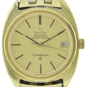 Omega Constellation Automatic Chronometer mit orginalem Omega- Band ca. 1970