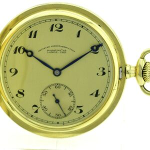 A.Lange & Söhne Deutsche Uhrenfabrikation Glashütte Savonette OLIW 585/14k Gold