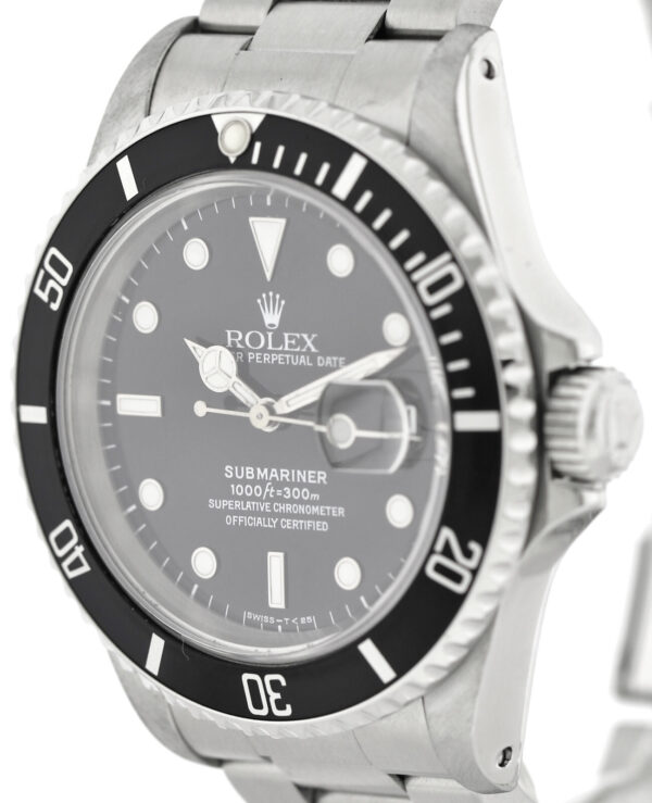 Rolex Submariner Date Automatik Herrenuhr Ref. 16610 in Edelstahl aus 1995 – Bild 6