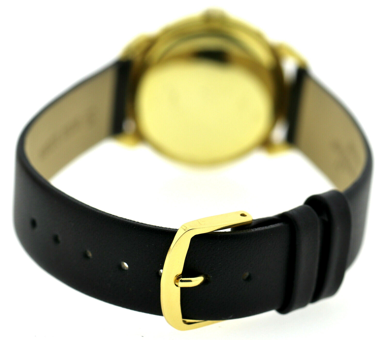 Movado CalendromaticTriple Calendar 18k Gold 50er Jahre Vintage Herrenarmbanduhr – Bild 8