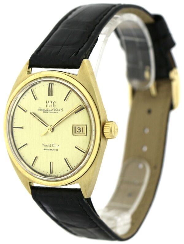 IWC YACHT CLUB Vintage-Herren-Automatikuhr in 750/18k Gold, Ref. 811, Cal. 8541 – Bild 6