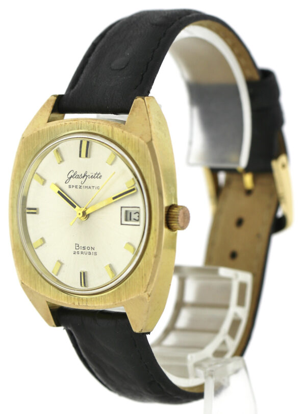 GUB Glashütte Spezimatic BISON  Ministerium des Kal.75, Automatik Vintage 1980er – Bild 4