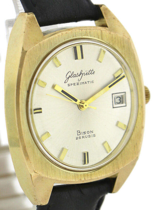 GUB Glashütte Spezimatic BISON  Ministerium des Kal.75, Automatik Vintage 1980er – Bild 5