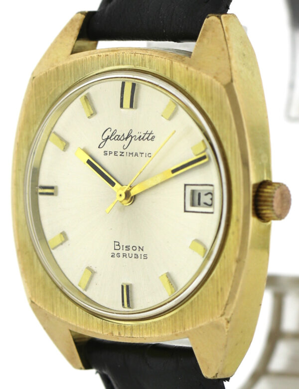 GUB Glashütte Spezimatic BISON  Ministerium des Kal.75, Automatik Vintage 1980er – Bild 6