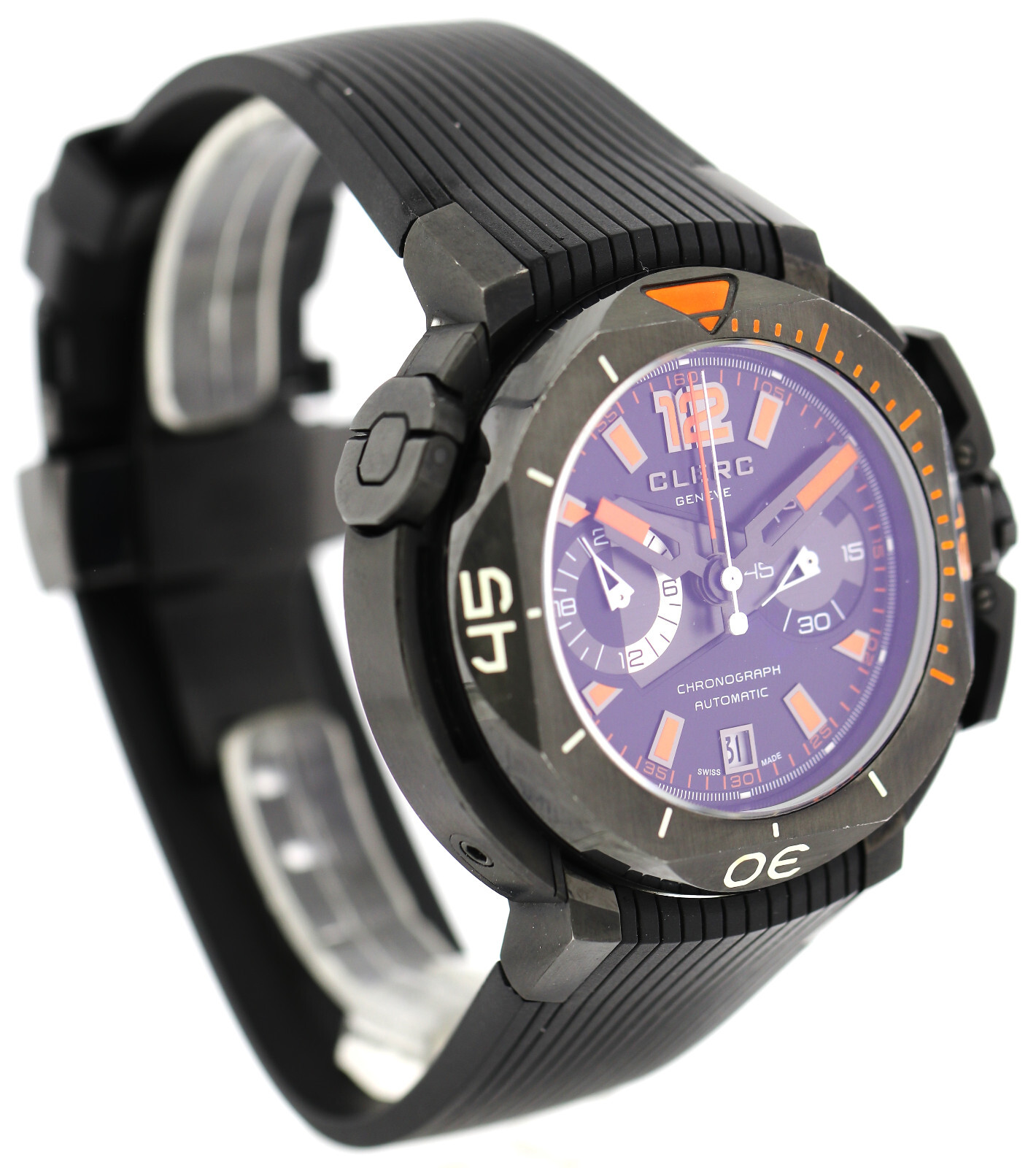 ltd. Ed. CLERC Hydroscaph Central Chronograph Automatic Herrenuhr Ref. CHY-554 – Bild 3