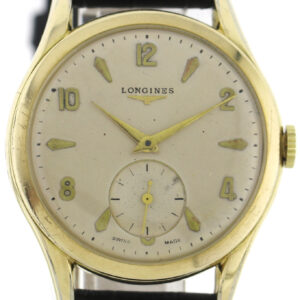 Longines Vintage Herren-Uhr Ref. 6417-5 Edelstahl-vergoldet Kaliber 12.68Z Ø36mm