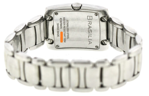 Ebel Brasilia Damenuhr, MOP Dial,  31x24mm, Ref.  9976M2S, Quarz, Edelstahl, Box – Bild 11