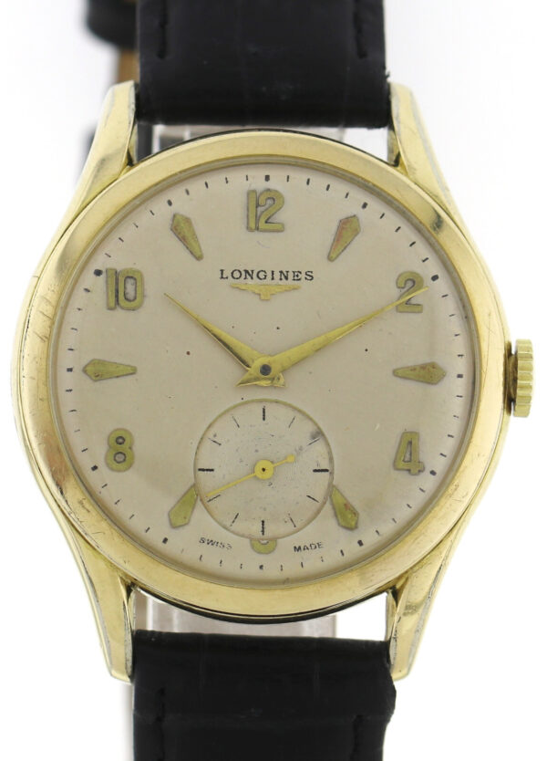 Longines Vintage Herren-Uhr Ref. 6417-5 Edelstahl-vergoldet Kaliber 12.68Z Ø36mm – Bild 2