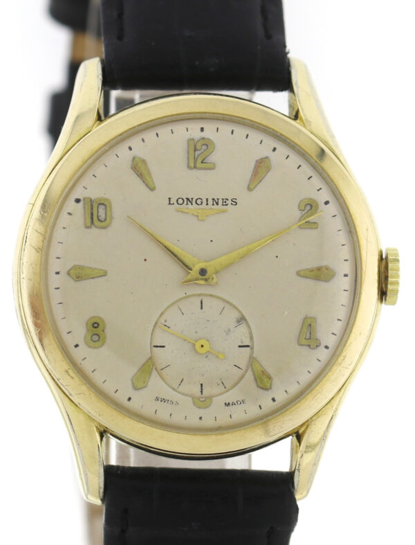Longines Vintage Herren-Uhr Ref. 6417-5 Edelstahl-vergoldet Kaliber 12.68Z Ø36mm – Bild 3