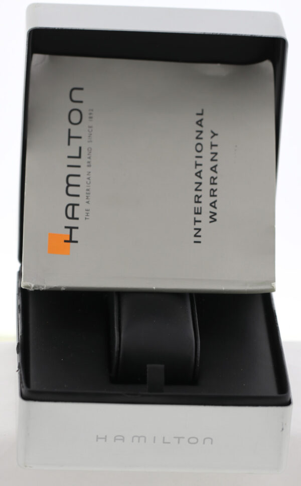 Hamilton Jazzmaster Square Herren- Automatik- Armbanduhr Edelstahl Ref. H324150 – Bild 9