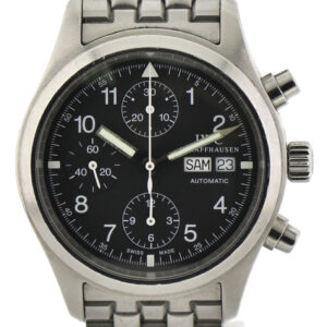 IWC der Fliegerchronograph Herrenuhr, Automatik, Tag/Datum - Ref. 3706 Edelstahl