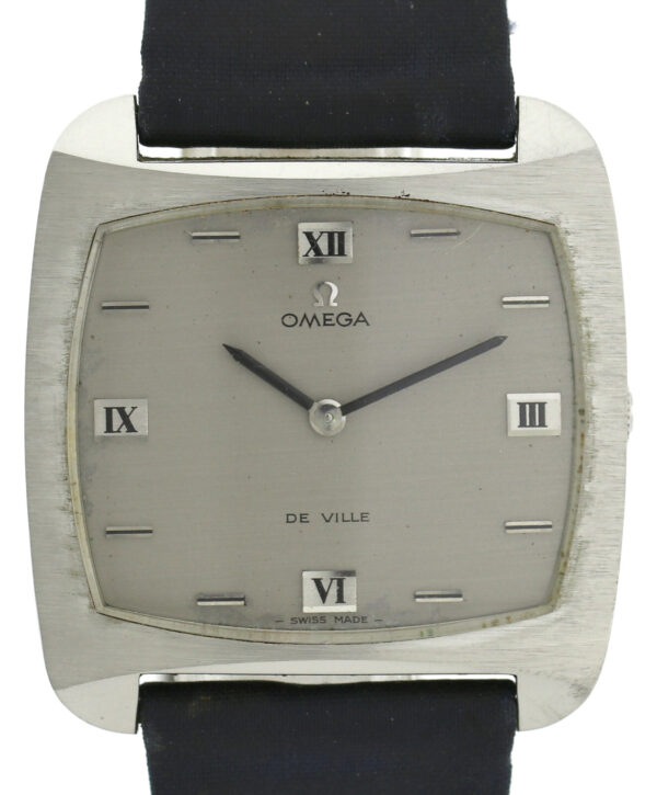 Omega Vintage-Herrenuhr Handaufzug Edelstahl Ref.111 Kal.620 aus 1970 mit Box