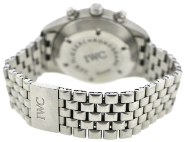 IWC der Fliegerchronograph Herrenuhr, Automatik, Tag/Datum - Ref. 3706 Edelstahl – Bild 10