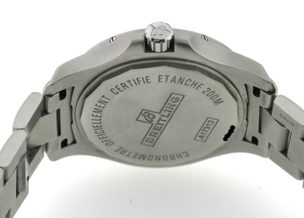 Breitling Colt Chronometer 200m Ref. A17313 Blau Ø41 mm aus 2019 Fullset – Bild 9
