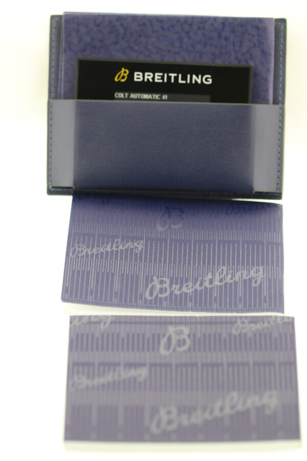 Breitling Colt Chronometer 200m Ref. A17313 Blau Ø41 mm aus 2019 Fullset – Bild 10