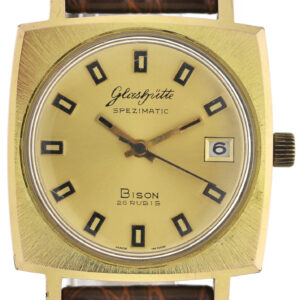 GUB Glashütte Spezimatic Bison Kal. 75 Automatic Herren Vintageuhr 70er Jahre