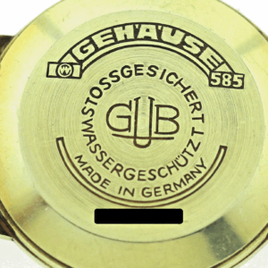 Rarität GUB Glashütte Spezimatic 585 Gold Vintage Herrenuhr Kal. 74 Ø34mm ~1965