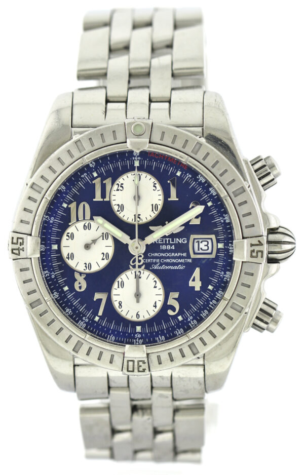 Breitling Chronomat  Ref. A13356 Automatik Herren Chronograph Box Papiere 2007 – Bild 2