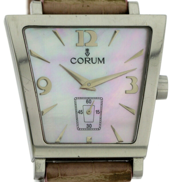 Corum Big Trapeze Edelstahl MOP Dial 40mm Ref. 106.404.20
