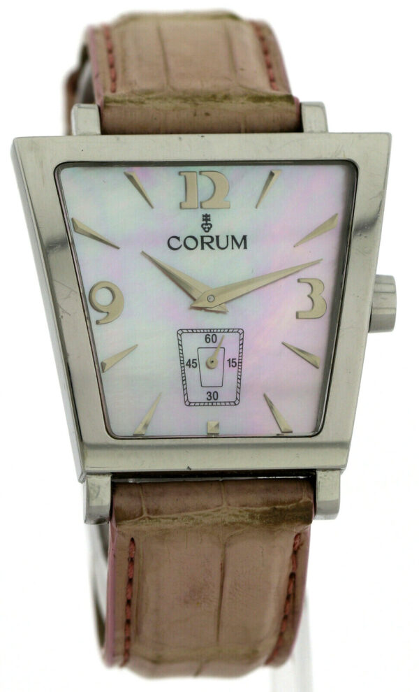 Corum Big Trapeze Edelstahl MOP Dial 40mm Ref. 106.404.20 – Bild 6