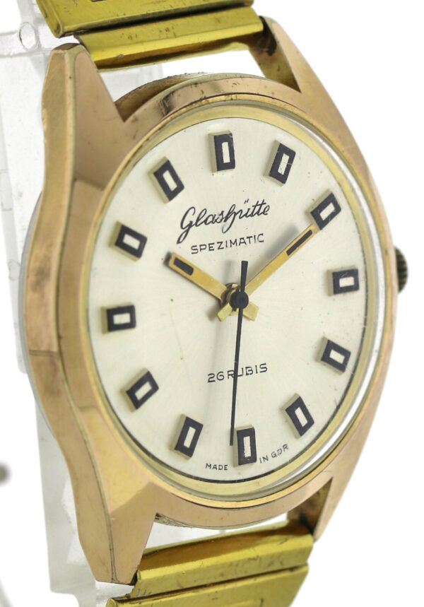 GUB Glashütte Spezimatic Kal.74 Automatik Vintage- Herrenuhr – Bild 5