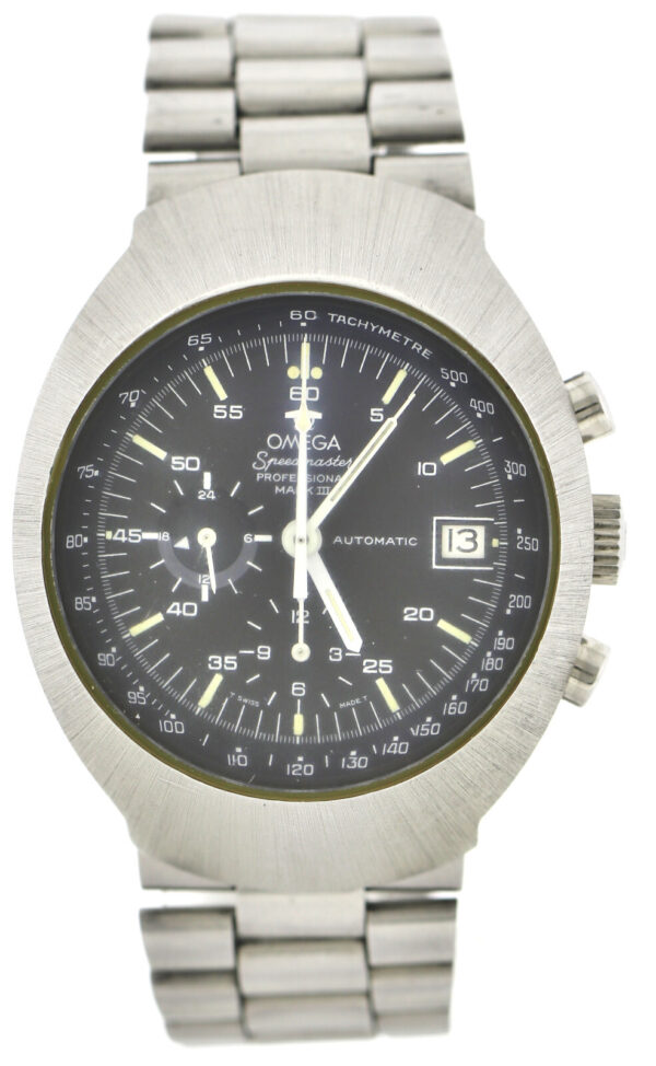 Omega Speemaster Mark III Vintage Chronograph Stahl Ref. 176.002 Kal. 1040 – Bild 2