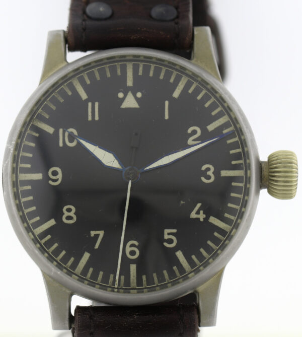 A. Lange & Söhne WWII Pilot Beobachtunsuhr B-Uhr Fliegerarmbanduhr Ø55mm FL23883 – Bild 3